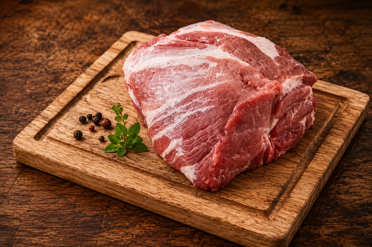 Pieza de cerdo